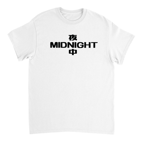 MDNIGHT BLACK Heavyweight Unisex Crewneck T-shirt