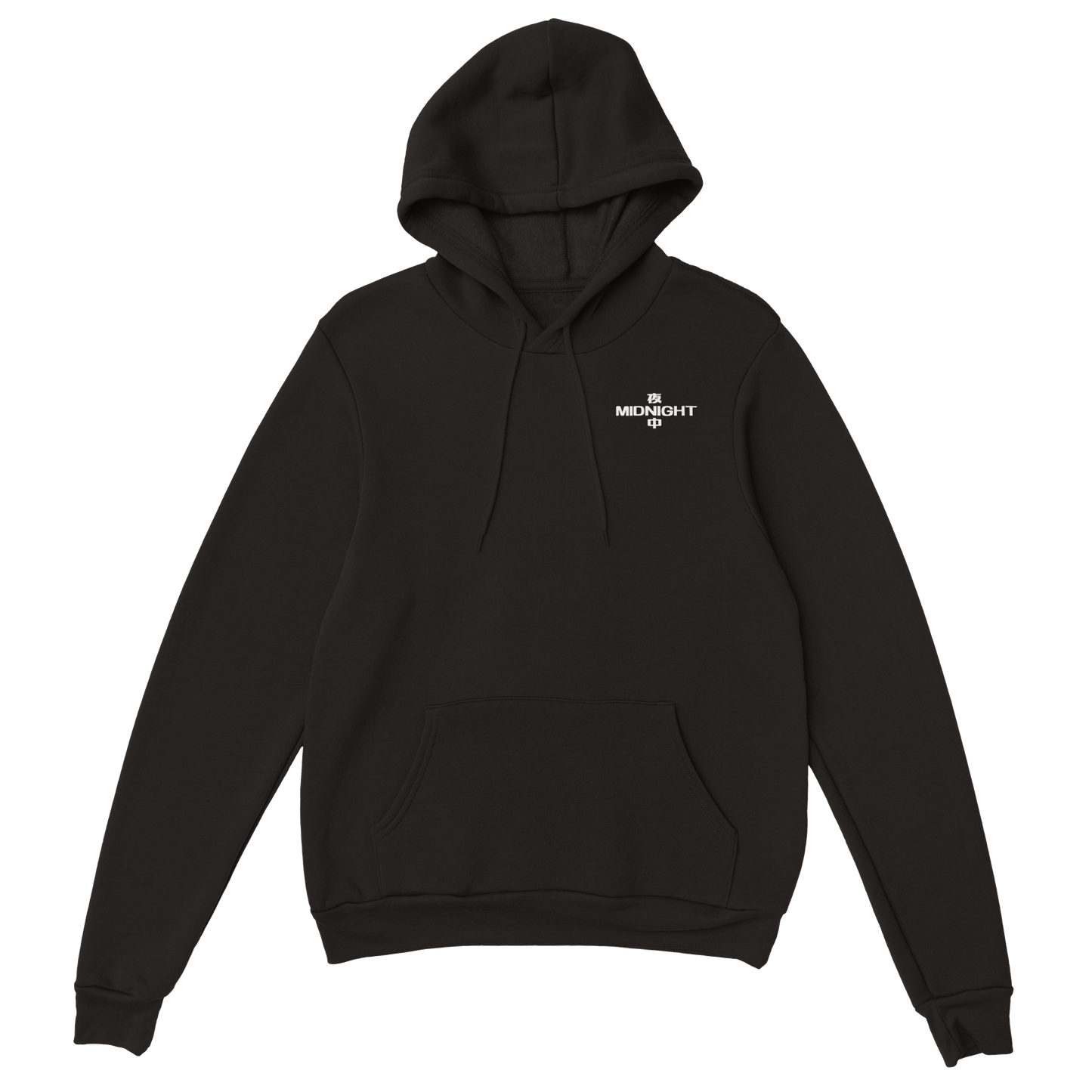 MIDNIGHT WHITE Classic Unisex Pullover Hoodie