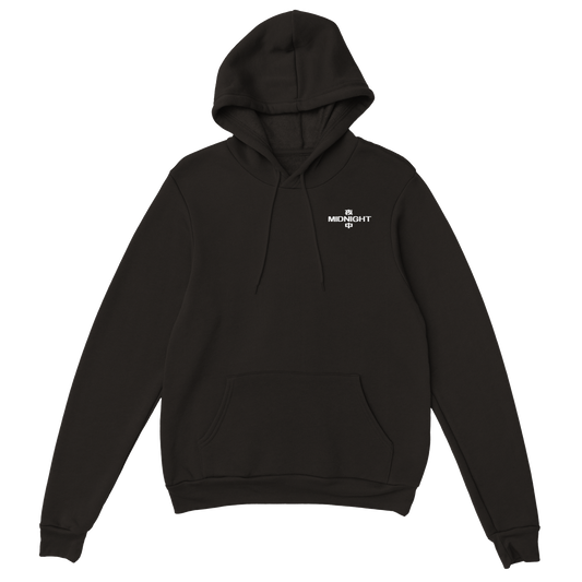 MIDNIGHT WHITE Classic Unisex Pullover Hoodie